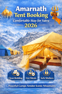 Amarnath Tent Booking