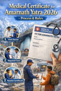 Medical Certificate for Amarnath Yatra 2026 –