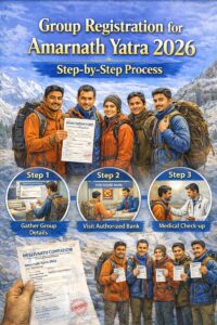 Group Registration for Amarnath Yatra 2026