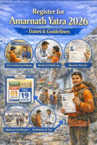 Register for Amarnath Yatra 2026