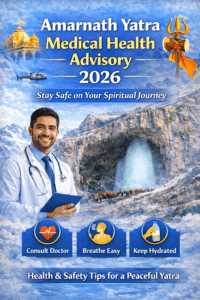 Amarnath Yatra Medical Health Advisory 2026