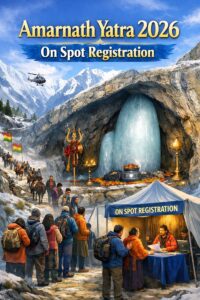 Amarnath Yatra 2026 On Spot Registration